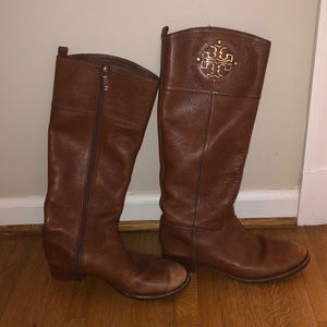 Tory Burch leather boots!!